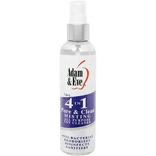 Adam and Eve 4 In 1 Pure And Clean Misting All Purpose Toy Cleaner 4 Ounce