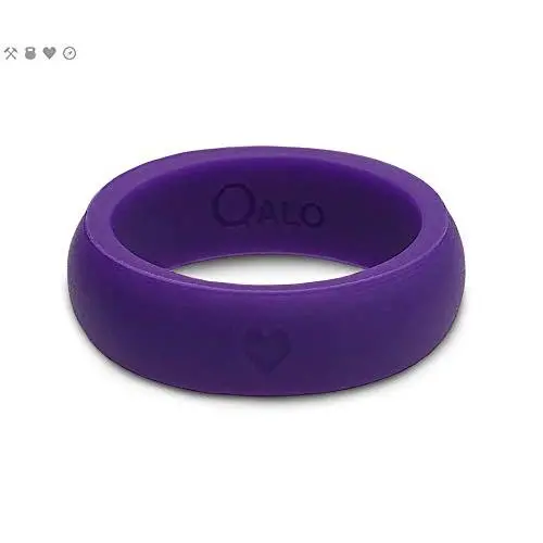 QALO Womens Classics Silicone Ring Collection