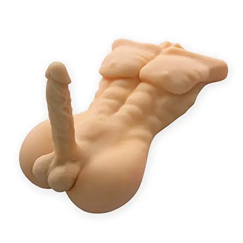 Lxmxm Silicone Skin Sex Doll for Women Male Torso 3D Sex Love Doll Full Body Real Torso Female Beginner Masturbation Tools Sex Toy