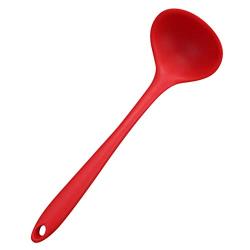 SUHAPPY High Temperature Resistance Silicone Non-stick Leak Shovel Cookware Spoon