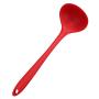 SEADEEP Practical Silicone Kitchenware High Temperature Resistance Spoon Non-stick Cookware Rice Spoon Leak Shovel
