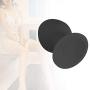 Sexbaby 7 Mode Silicone Vibrating Butt Plug Anal Vibrator Sex Toys with Suction Base (Black)