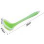 EALEK Silicone Kitchen Utensil, Set of 5 Pieces Cooking Baking Utensils Tool Set, Heat-Resistant, Non-Stick, Non Scratch Kitchen Set, Easy to Use & Clean
