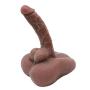 LQTY 3D Life Size Realistic 2 in 1 Male Female Torso Lifelike Love Doles for Man Woman Adult Toys Relax Couple Gifts Safety Silicone