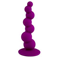 Zcargel High Quality Sucker Design Soft Silicone Anal Butt Plug,Beads Bum Thrusting Sex Toys for Adult