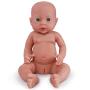 Vollence 16 inch Reborn Baby Doll That Look Real,Not Vinyl Material Dolls,Full Weighted Body Silicone Baby Dolls,Handmade Lifelike Realistic Baby Doll,Newborn Real Baby Dolls - Girl