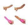 Real Feel Moving Massager Sleeve Extension Girth Enhancer Toy for Couple -Liquid Silicone