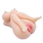 Double Holes Silicone Artificial 3D Realistic Lifelike Toys Life Size Ergonomic Design Silicone Dolls Mens Adult Toys for Men Male with 2 Entries Cup Underwear Toys, Tshirt LFKB1234