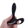 Auonk Function Remote Control Vibrant Silicone Realistic & Safe Material Waterproof Massage Toys(Black-006)