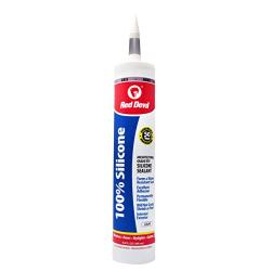 Red Devil 081650 Architectural Grade 50 Year 100% Silicone Sealant, Gray, 9.8 oz Cartridge