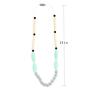 lofca Baby Toys Silicone Teething Necklace for Mom to Wear-BPA Free -Anti Flammatory,Drooling , Teething Pain Reduce Properties-Nursing Necklace Perfect for Breastfeeding Moms-Ina(Mint)