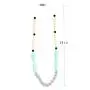 lofca Baby Toys Silicone Teething Necklace for Mom to Wear-BPA Free -Anti Flammatory,Drooling , Teething Pain Reduce Properties-Nursing Necklace Perfect for Breastfeeding Moms-Ina(Mint)
