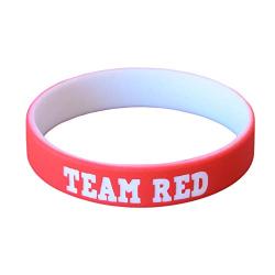 Reminderband 100 Custom Luxe Silicone Wristbands - Personalized Customizable Silicone Rubber Bracelets - Customized for Motivation, Events, Gifts, Support, Fundraisers, Awareness - Men, Women, Kids