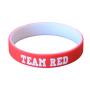 Reminderband 50 Custom Luxe Silicone Wristbands - Personalized Customizable Silicone Rubber Bracelets - Customized for Motivation, Events, Gifts, Support, Fundraisers, Awareness - Men, Women, Kids