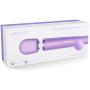 Le Wand - Petite Rechargeable 10 Speed Vibrating Cordless Wand Massager, Violet (1.71" x 6.02")