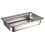 6" Deep Full Size Stainless Steel Anti-Jam Steam Pan