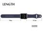 Sport Band Compatible with Watch 38mm 40mm,Soft Silicone Bracelet Strap Replacement Wristbands Compatible for iWatch Sport 44mm 42mm S/M M/L (Orange, 38mm/40mm S/M)