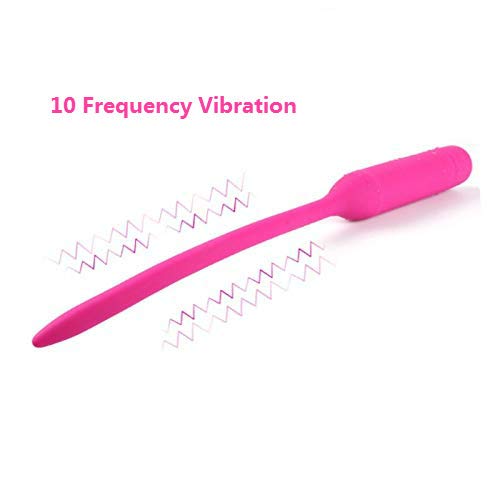 10 Frequency Silicone Male Vibrant Toys Kit Pleasure Stick for Men Black