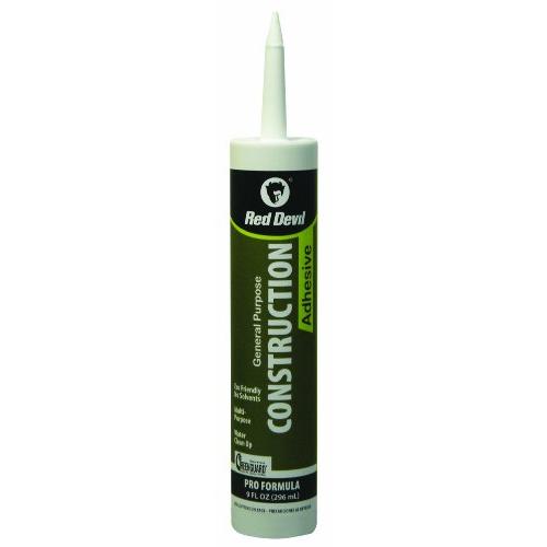 Red Devil 0776/06 Construction Adhesive General Purpose, 9.0-Ounce