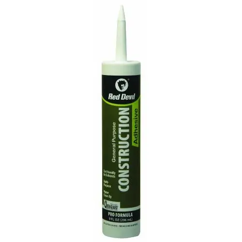 Red Devil 0776/06 Construction Adhesive General Purpose, 9.0-Ounce