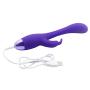 WEI EI Hot Sale High Frequency 10 Modes USB Rechargeable Vib Waterproof Multifunctional V-Msager Ultra-Silent C-Stimulator for Women (Purple)