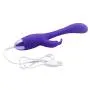 WEI EI Hot Sale High Frequency 10 Modes USB Rechargeable Vib Waterproof Multifunctional V-Msager Ultra-Silent C-Stimulator for Women (Purple)