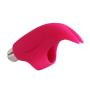 Vibrator, Oomph! 4 Inch Silicone Waterproof Vibration Massager 16 Modes Magic Wand Finger Vibrator Sexy Toy Rali - Red