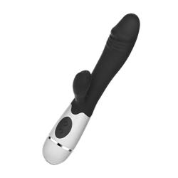 XSTY Upgrading Second-generation 10 Modes ,Silicone Vibrators,Wand Massage,G Spot Vibrator, Vibration Massager, Massage Sticks,Dildo,Adult Sex Toy (black)