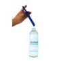 Shibari Lube Applicator XL, Blue, Sealed Retail Packaging