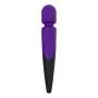 Velocity Waterproof 10 Speed Silicone Wireless Therapeutic Massager Wand, Purple