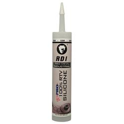 Red Devil 08260I12 08260I RD PRO Industrial Grade 100%, Clear, Case of 12 RTV Silicone Sealant, Pack