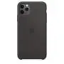 Apple Silicone Case (for iPhone 11 Pro Max) - Black