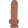The Thicc DICC by FUKENA - Realistic Dual Density Silicone Dildo, 5.75 Inches Insertable (Light Skin)