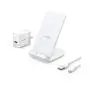 Anker Wireless Charger, PowerWave 7.5 Stand with Internal Cooling Fan, 7.5W for iPhone 11, 11 Pro, 11 Pro Max, Xs Max, XR, XS, X, 8, 8 Plus, 10W for Galaxy S10 S9, Note 10 (with Quick Charge Adapter)