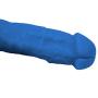 Lickerlish Lucky 6.5" Premium Silicone Dildo Blue with Suction Cup, 13 Ounce