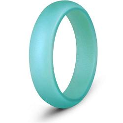 Egnaro Silicone Wedding Ring for Women, Womens Rubber Engagement Ring, Multiple Pack, Great Replacement