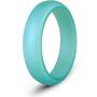 Egnaro Silicone Wedding Ring for Women, Womens Rubber Engagement Ring, Multiple Pack, Great Replacement