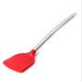 Silicone spatula stainless steel kitchenware shovel kitchen utensils nonstick shovel cooking spoon shovel,Green