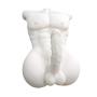 TYSJCSY Super Real Female Torso Doll with Durable Skeleton and Natural Skin Silicone Doll for Man Male Adult Toy