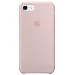 iPhone 8 Case(4.7inch), TTW Tech Soft Liquid Silicone Shock-Absorption Case with Soft Microfiber Cloth Lining Cushion for iPhone 8/7-4.7inch (Pink Sand)