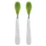 OXO Tot Mealtime Starter Value Set with Roll-up Bib, Feeding Spoons, Food Masher and Four 4oz Baby Blocks Freezer Storage Containers
