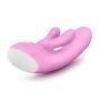 Hop - Lola Bunny - 7 Vibrating Functions Strong Rumbly Platinum Silicone Vibrator - Powerful G Spot and Clitoral Stimulator - Waterproof - Sex Toy of Women - Sex Toy for Couples (Pink)