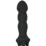KINK By Doc Johnson The Quad Premium Silicone Whip, Black