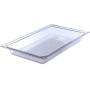 Carlisle 10200B07 StorPlus Full Size Food Pan, Polycarbonate, 2.5" Deep, Clear