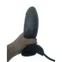 Perfect Size Inflatable Oversized Silicone Massage Wand Funny Toys of Men Women Pleasure Toy - Black