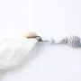 Modern Pacifier Clip for Baby - 100% Food Grade Silicone Beads BPA Free - Infant Baby Shower Gift - Universal fit MAM