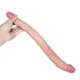 HAOZICH Silicone Double Ended Flexible Massage Toy for Women and Couples HAOZICH (Color : Beige)