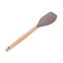 TOPmountain Silicone Kitchenware Silicone Cooking Simple Wooden Handle Heat Resistant Women Kitchen