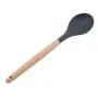 YouCY Brush Shovel Spoon Spatula Colander Wooden Handle Silicone Kitchenware Kitchen Tool Cooking Utensils Kitchen Gadgets Utensil Cookware,2#