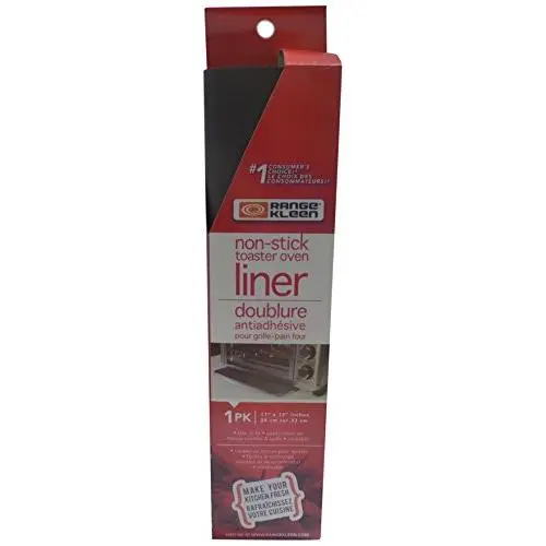 Range Kleen 671 Nonstick Reusable Toaster Oven Liner 11 Inch by 13 Inch